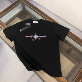 STONE ISLAND 스톤아일랜드 레터링 백로고 반팔 티셔츠 2COLOR