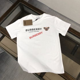 BURBERRY 버버리 체크 곰 반팔티 2COLOR
