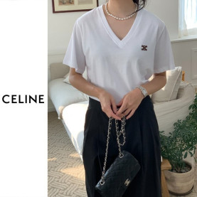 CELINE 셀린느 브이넥 패치티 4COLOR