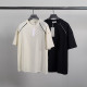 VALENTINO 발렌티노 사선지퍼 락스터드 반팔티