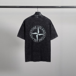 STONE ISLAND 스톤아일랜드 서클 피그먼트 반팔티