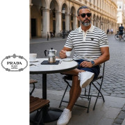 PRADA 프라다 와플 카라니트 2COLOR