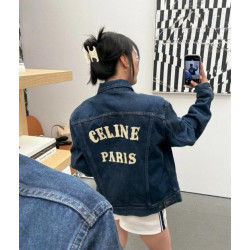 CELINE 셀린느 데님패치 트러커 자켓
