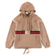 GUCCI 구찌 웹 앤 라벨 하프 집업 스웨트 셔츠