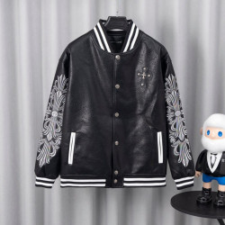 CHROME HEARTS 크롬하츠 크로스 바시티 자켓