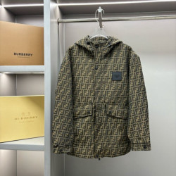 FENDI 펜디 FF 올오버 후드 자켓