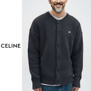 ●10월 판매 5위● CELINE 셀린느 스몰 트리옹프 울 가디건 3COLOR