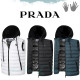 PRADA 프라다 밀리 후드 패딩 베스트
