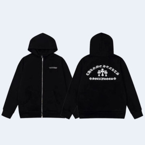 CHROME HEARTS 크롬하츠 세메터리 후드집업