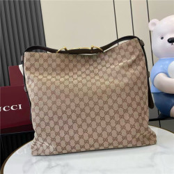 GUCCI 구찌 GG 스웨이드 라지 숄더백 850546 2COLOR