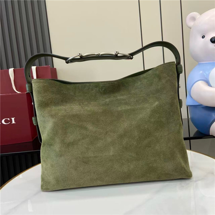 GUCCI 구찌 GG 스웨이드 스몰 숄더백 850926