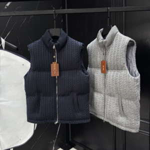 LOROPIANA 로로피아나 니트 다운 베스트