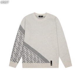 FENDI 펜디 FF로고 사선 울 니트