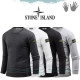 STONE ISLAND 스톤아일랜드 틴 시보리 기모 맨투맨
