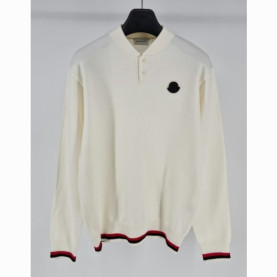 MONCLER 몽클레어 블랙와펜 헨리넥 니트 2COLOR