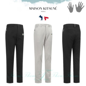 MAISON KITSUNE 메종키츠네 루엘 기모 밴딩 팬츠