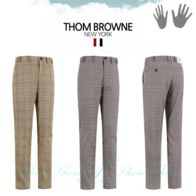 THOM BROWNE 톰브라운 해즐넛 기모 밴딩 팬츠