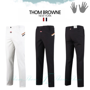 THOM BROWNE 톰브라운 삼선 기모 밴딩 팬츠