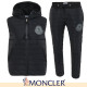 MONCLER 몽클레어 빅로고 패딩 베스트 셋업