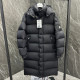 MONCLER 몽클레어 하노베리안 구스 롱 패딩