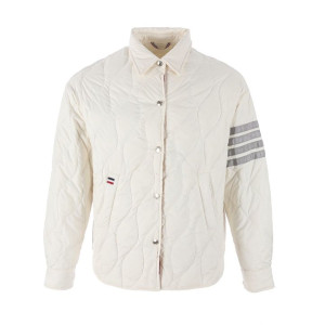 THOM BROWNE 톰브라운 사선완장 퀄팅 셔츠 자켓 3COLOR