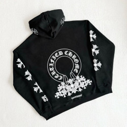 CHROME HEARTS 크롬하츠 X 드레이크 서티파이드 러버 보이 후드