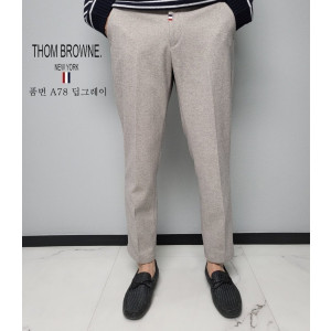 THOM BROWNE 톰브라운 기모 울 반밴딩 팬츠 4COLOR