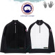 CANADA GOOSE 캐나다구스 사각 퀄팅 하프 집업