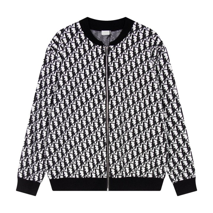 DIOR 디올 오블리크 니트 집업