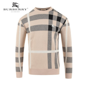 BURBERRY 버버리 패턴 체크 램스울 니트