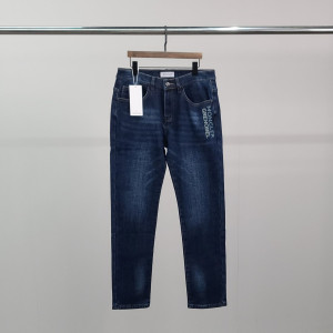 MONCLER 몽클레어 멀티레터링 융기모 청바지