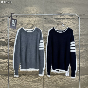 THOM BROWNE 톰브라운 4바 스트라이프 크루넥 니트 스웨터