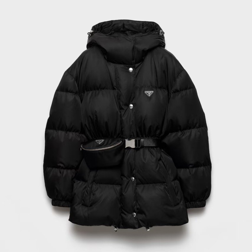 PRADA 프라다 리나일론 다운 자켓