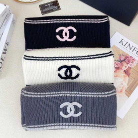 CHANEL 샤넬 울 캐시미어 머플러