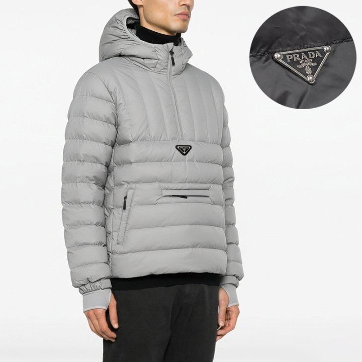 PRADA 프라다 플레이트 아노락 패딩 2COLOR