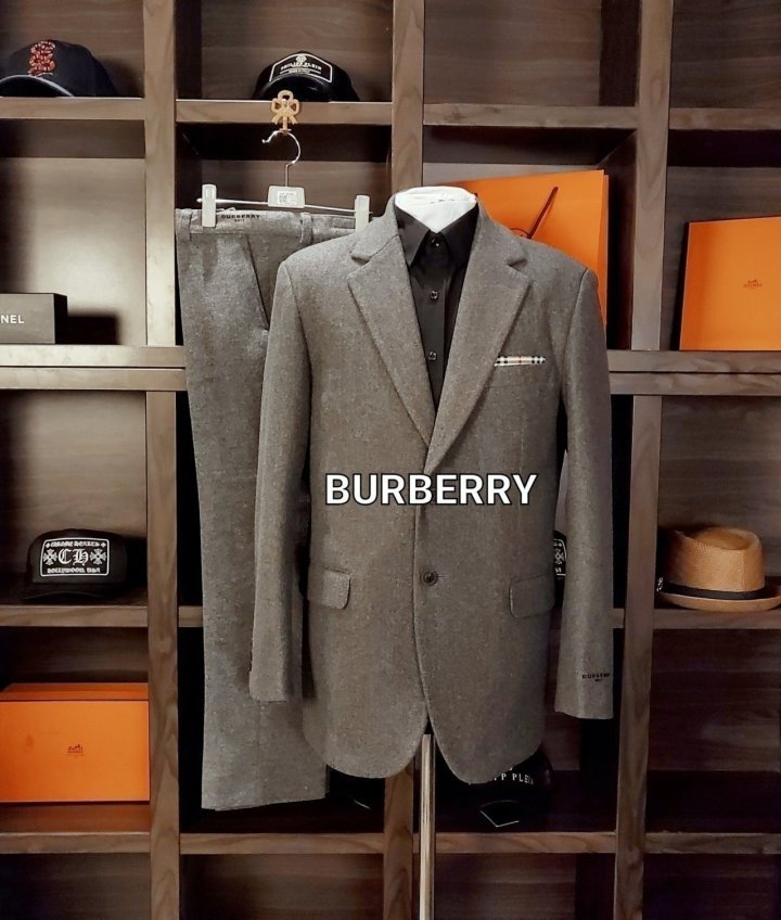 BURBERRY 버버리 모던 캐시미어 슈트 셋트 2COLOR