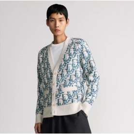 DIOR 디올 M11 캐시미어 오블리크 가디건