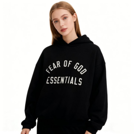 FEAR OF GOD 피어오브갓 620 프론트 로고 플리스 후드
