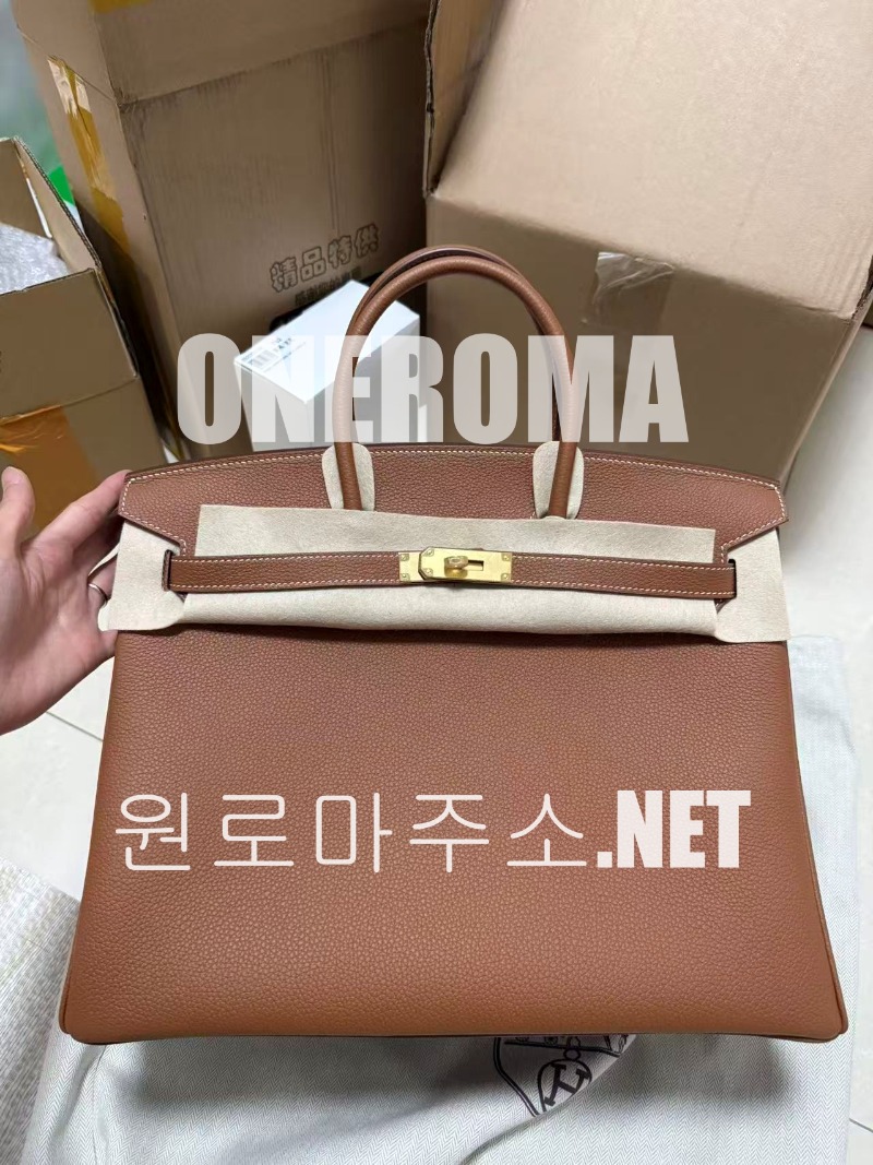 김*현 고객님 에르메스 버킨 35 토고 골드 금장하드웨어