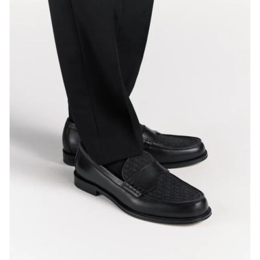 ●디올 오블리크 자카드 레더 그랑빌 로퍼 ●