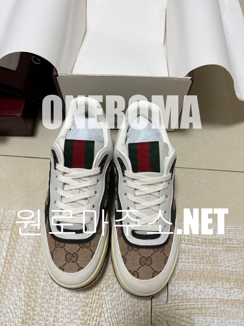 정*연 고객님 구찌 리웹 스니커즈 베이지