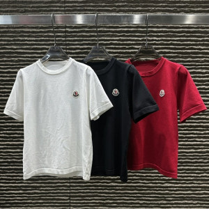 MONCLER 몽클레어 로고 니트 티셔츠