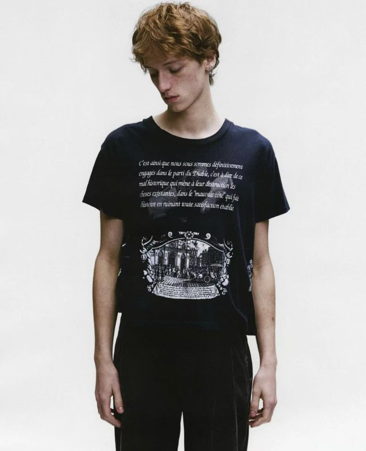 ENFANTS RICHES DÉPRIMÉS 앙팡리쉬데프리메 3661 파티 오브 더 데블 워싱 반팔