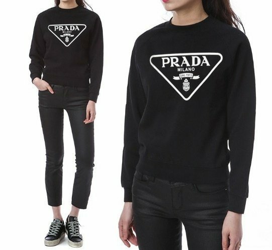 PRADA 프라다 사피아노 커플 맨투맨