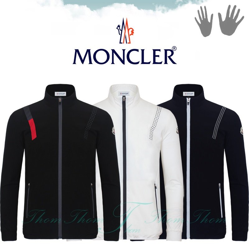 MONCLER 몽클레어 배색 땡땡이 점퍼