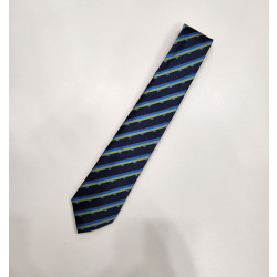 GUCCI 구찌 스트라이프 실크 넥타이