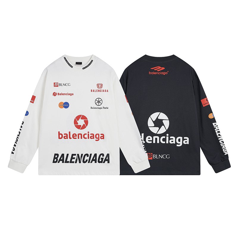 BALENCIAGA 발렌시아가 2369 탑 리그 롱 슬리브
