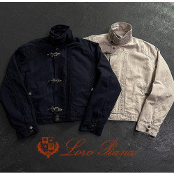 LOROPIANA 로로피아나 크롭 후크 자켓