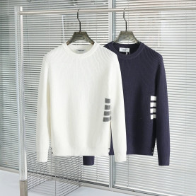 THOM BROWNE 톰브라운 사이드립 니트