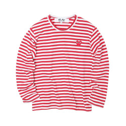 COMME DES GARCONS 꼼데가르송 하트 단가라 긴팔